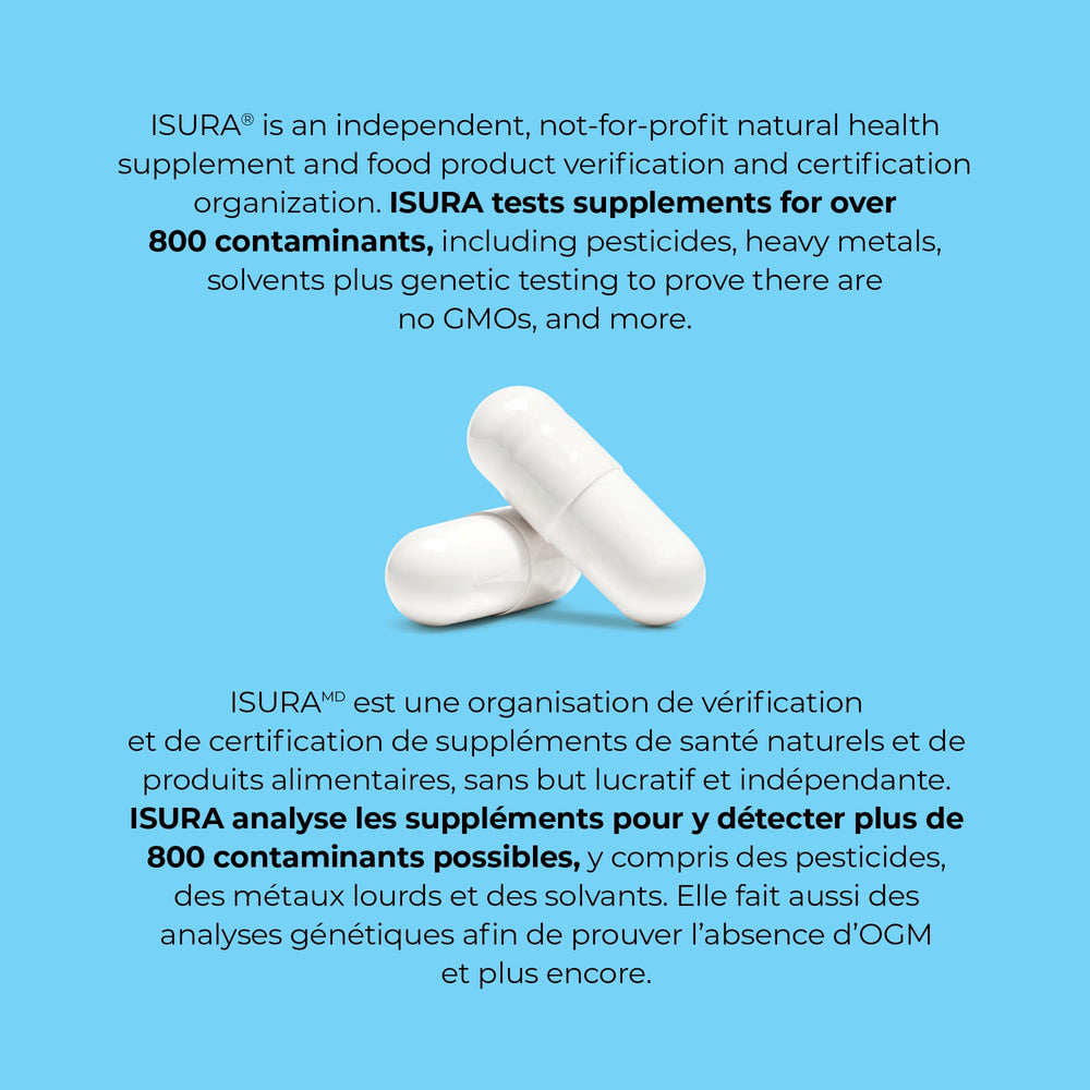 Clinical research benefits highlighted on the packaging
