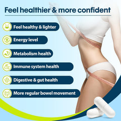NSF GMP-certified facility emblem and allergen-free ingredients