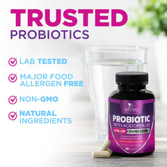 Soy-free, dairy-free, and gluten-free probiotic supplement
