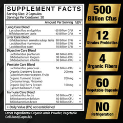 Ingredients include turmeric, cranberry, goji and amla for men's health