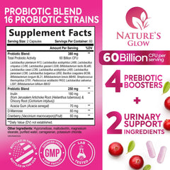 Close-up of 50 Billion CFU label on probiotic bottle