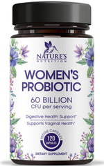 Bottle of Probiotics for Women's Digestive Health