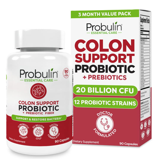 Probulin Colon Support Probiotic Bottle – front view