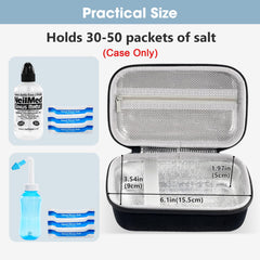 ProCase travel case mesh pocket keeps packets visible for quick grab-and-go access.