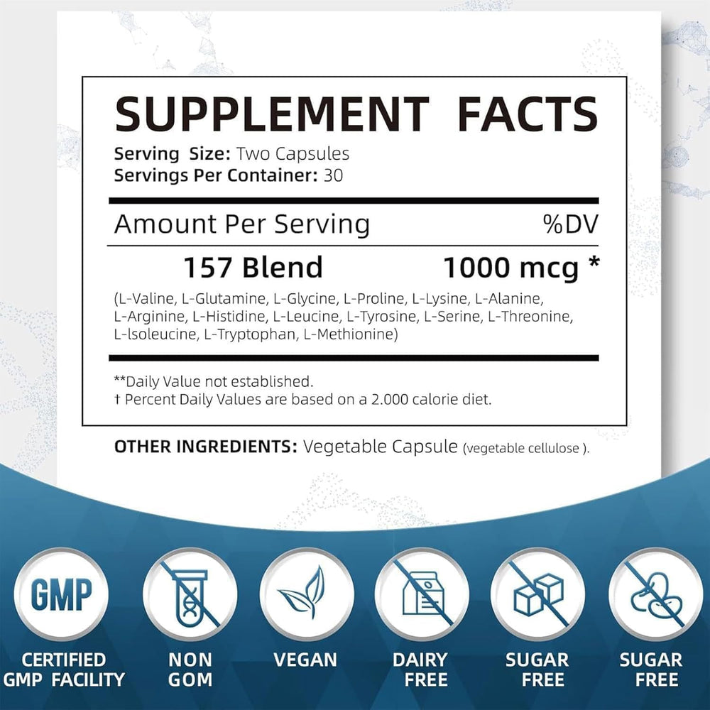 Close-up of label showing Non-GMO and Gluten Free claims