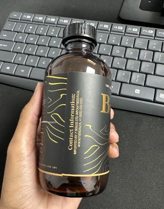 Product label showing ingredients
