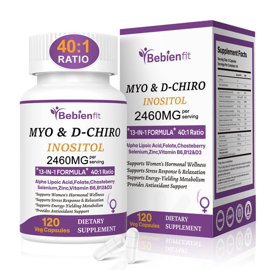 Main product image showing 13-in-1 Myo-Inositol & D-Chiro Inositol for Women