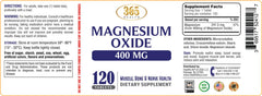 Product packaging showing 120 tablets and USA made