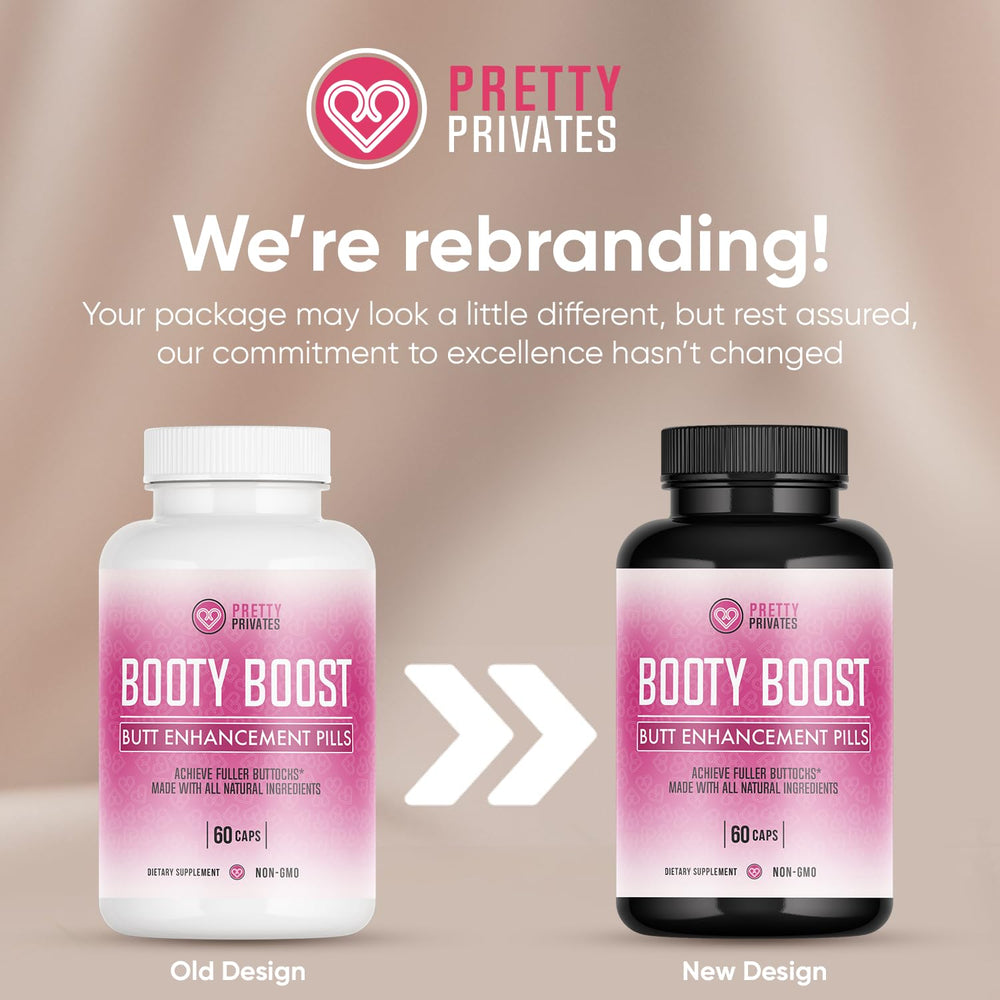 Packaging and box of the butt enhancer pills