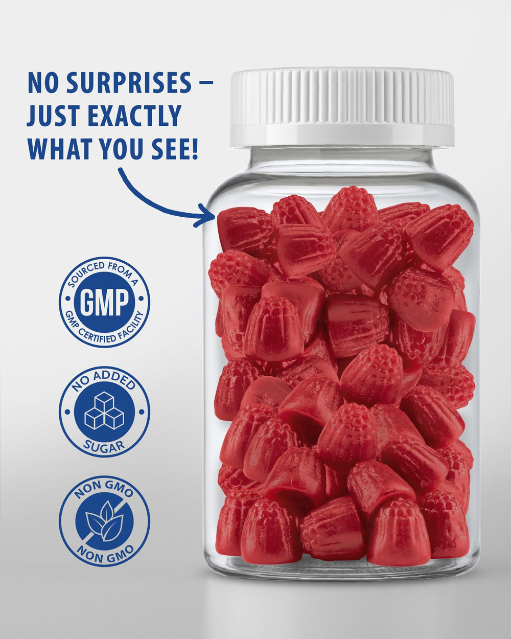 Calm Magnesium Gummies packaging showing 500mg