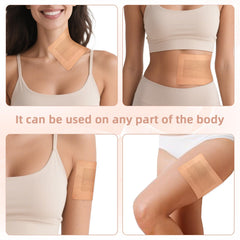 Compact size with dimensions for patch and cotton pad