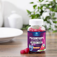 Chewable magnesium gummies for daily use