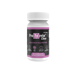 Proferrin Clear 30-count bottle