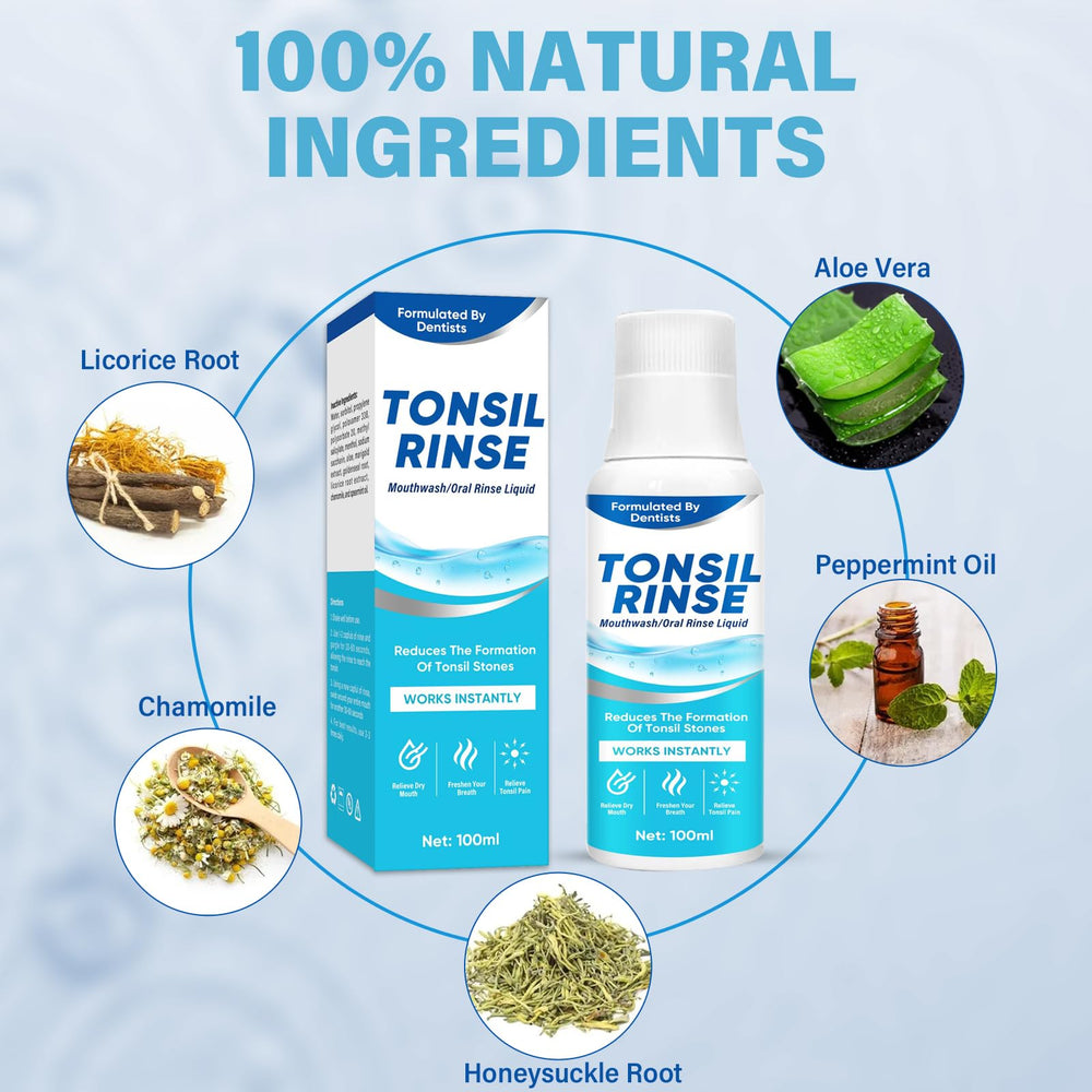 Professional-grade oral care formula with natural ingredients