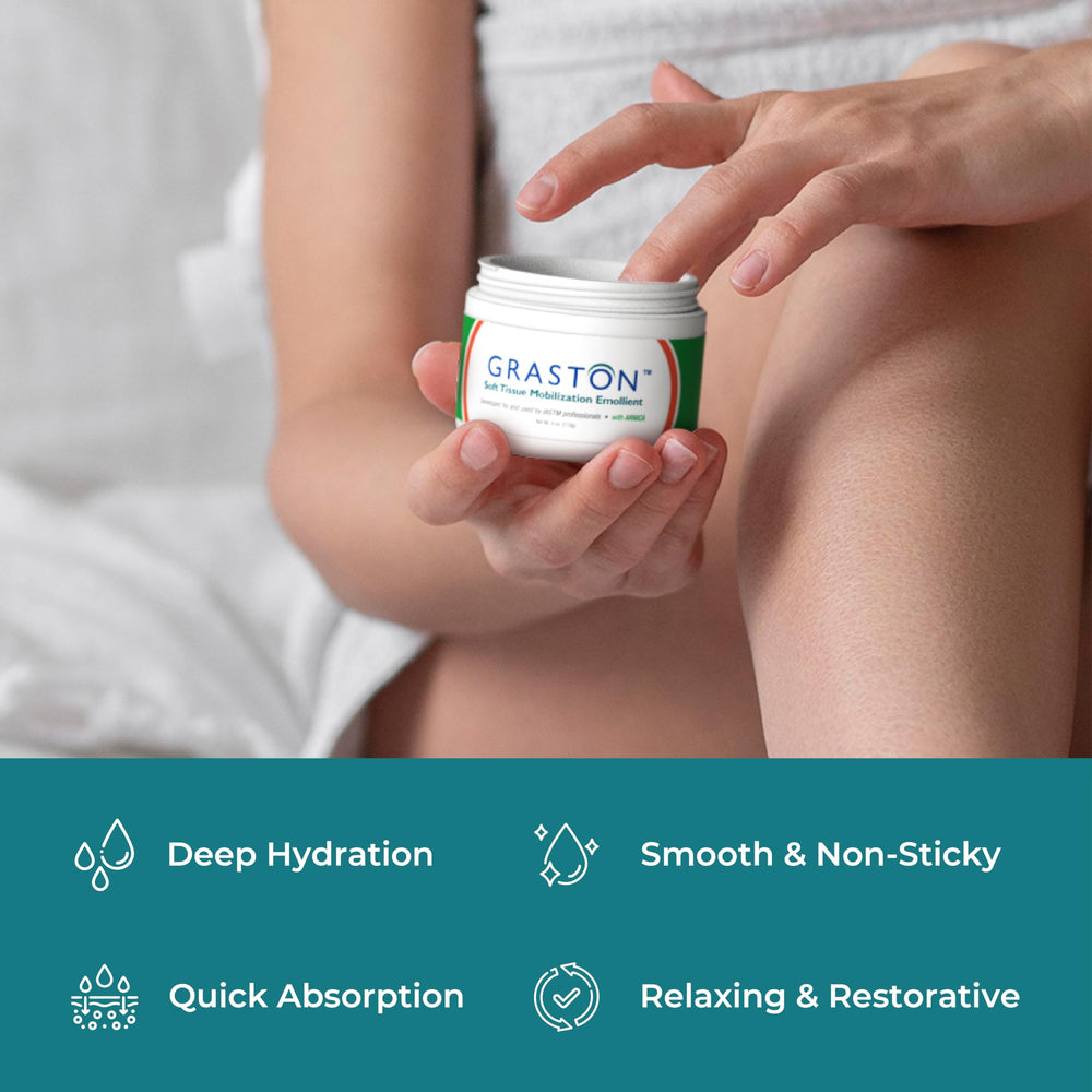 Pro-grade therapy cream for IASTM, massage, and deep tissue work