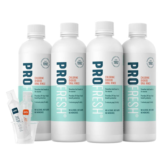 ProFresh Oral Rinse bottle 16.9 oz, pack of 4