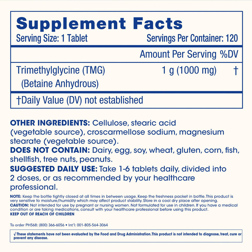 Third-party lab seal on ProHealth Longevity TMG showing transparent testing results