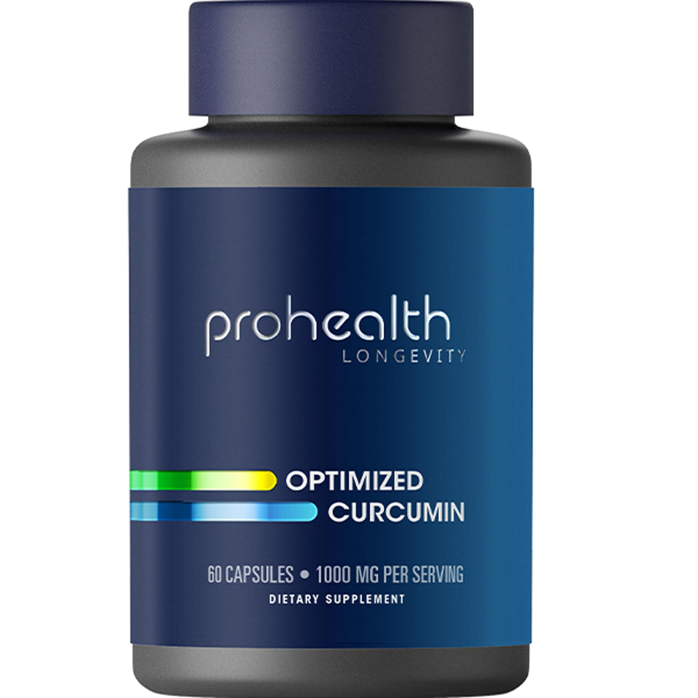 ProHealth Turmeric Curcumin Longvida 1000mg serving bottle close-up