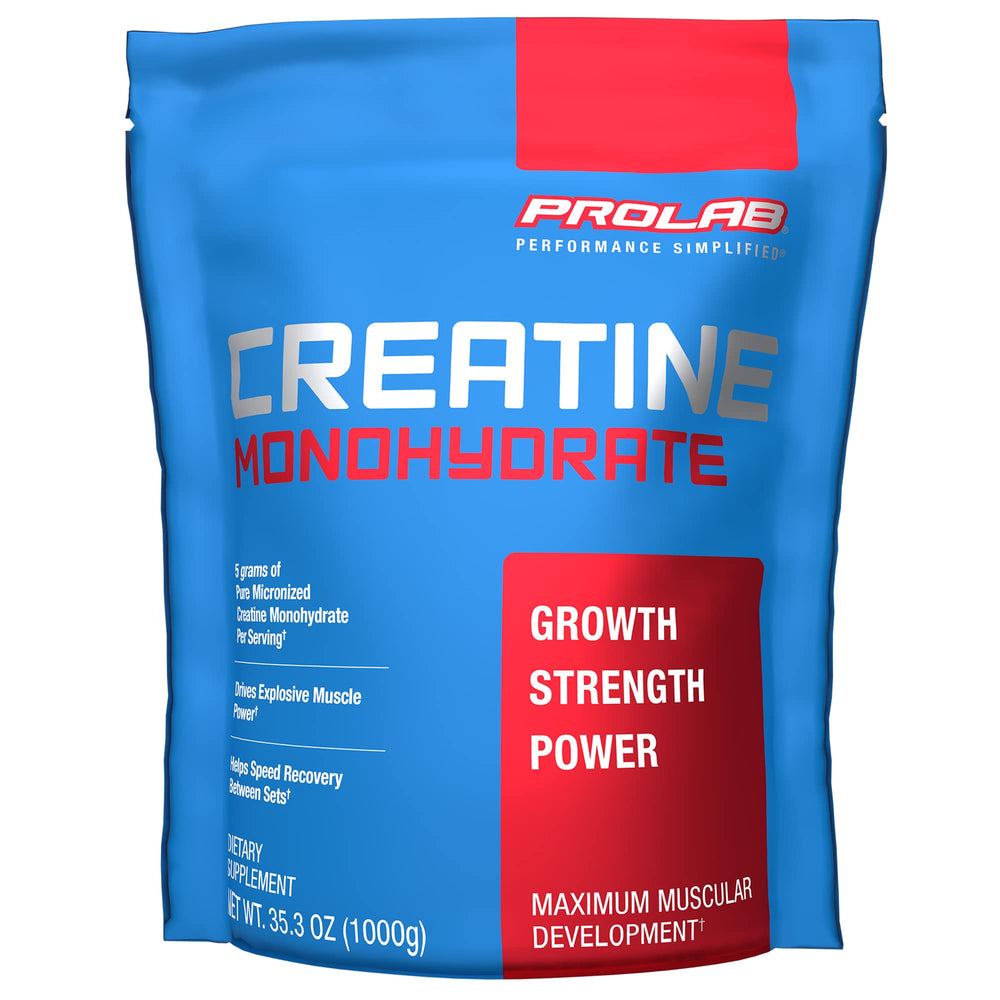 ProLab Nutrition Creatine Monohydrate Micronized Powder 1000g jar