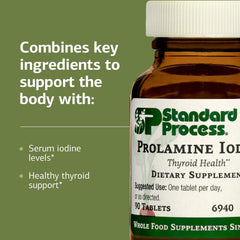 Nutritional facts showing 600 mcg iodine per tablet