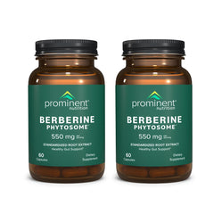 Prominent Nutrition Berberine Phytosome bottle in two-pack packaging