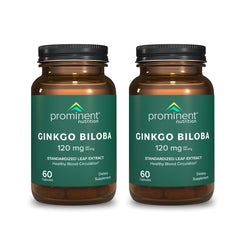 Prominent Nutrition Ginkgo Biloba 120mg bottle front
