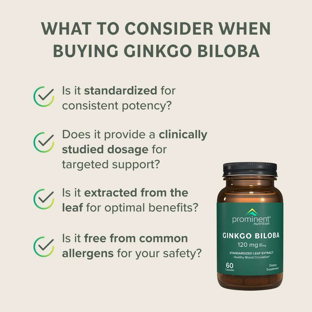 Two-pack Prominent Ginkgo Biloba bundle