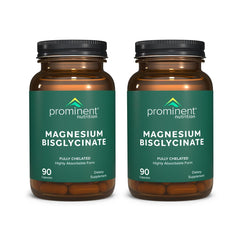 Prominent Nutrition magnesium bisglycinate capsules for brain health