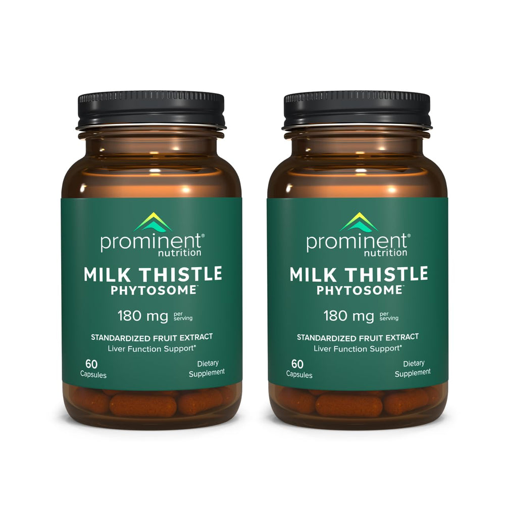Prominent Nutrition Milk Thistle Phytosome 2-pack bottle