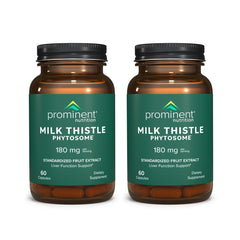 Prominent Nutrition Milk Thistle Phytosome 2-pack bottle