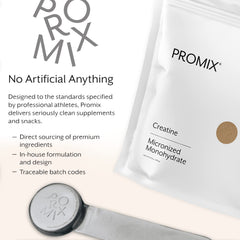 Dissolving one travel pack of ProMix Creatine Monohydrate in water