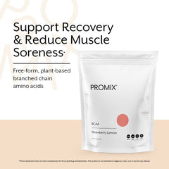 Promix BCAA nutrition facts panel