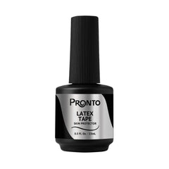 Pronto Latex Tape Skin Protector around the nail during application to keep polish clean.