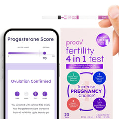LH and hCG test strips for ovulation and pregnancy