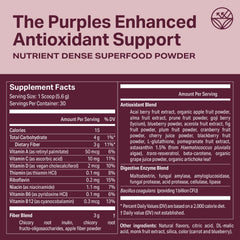 Lifestyle shot of Proper Purples being mixed into a drink