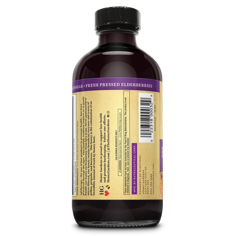 Propolis tincture bottle with dropper
