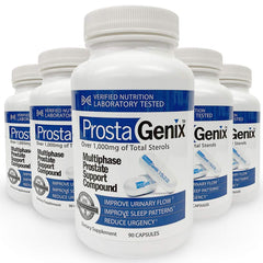 Front view of ProstaGenix bottle
