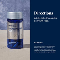 60 capsules bottle packaging and branding