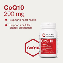 Vegan non-GMO CoQ10 supplement packaging