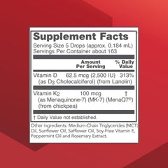 Product label showing ingredients and dosage for Protocol For Life Balance