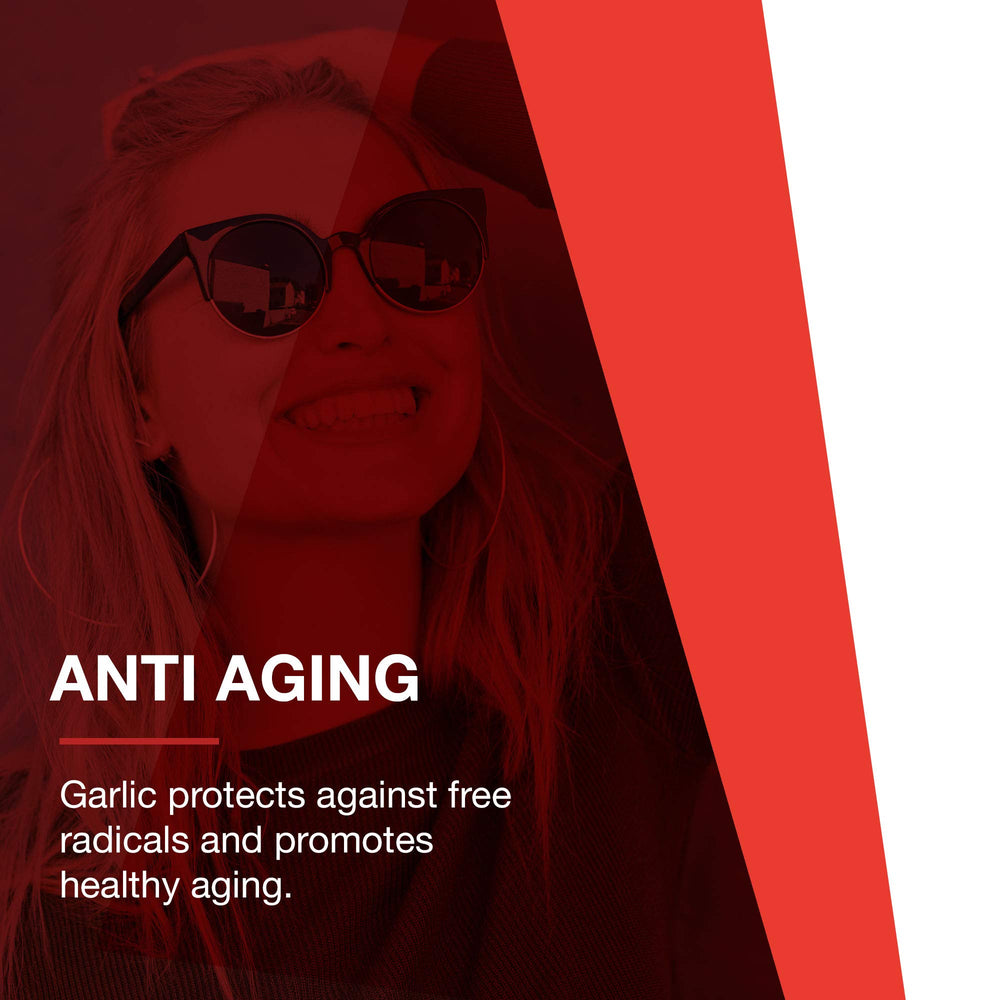 Easy-to-swallow garlic tablets for digestion