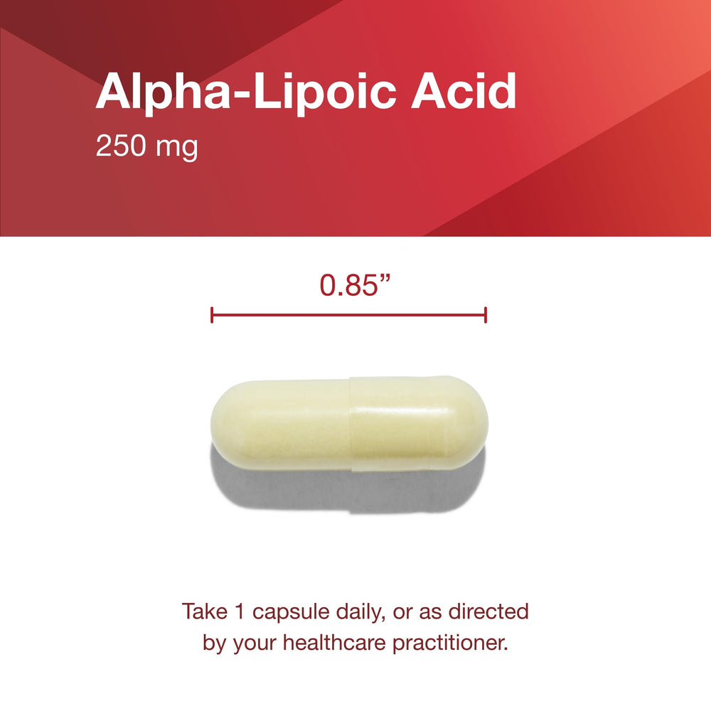 GMP manufactured ALA supplement packaging