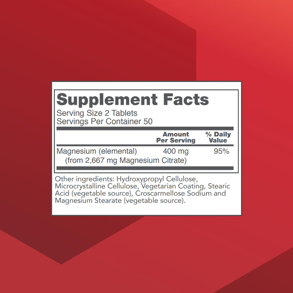 Heart health graphic highlighting magnesium benefits