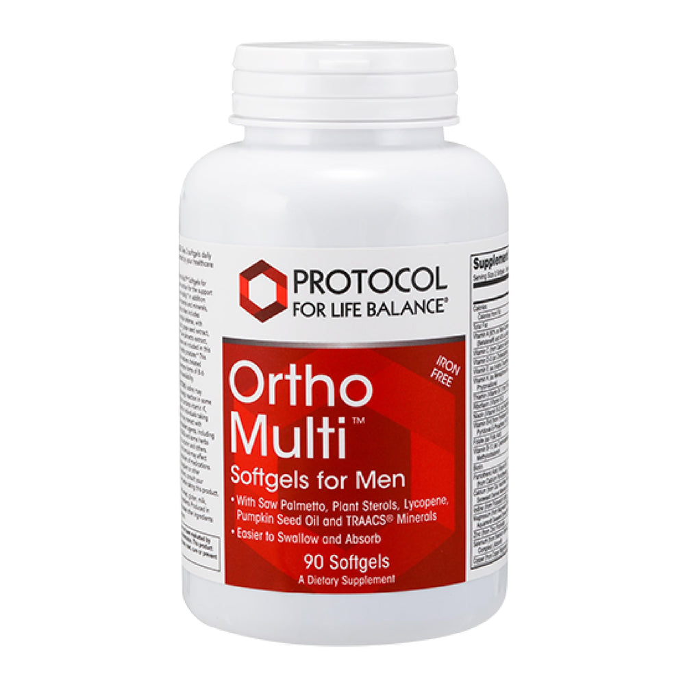 Ortho Multi Softgels for Men - 90-count bottle