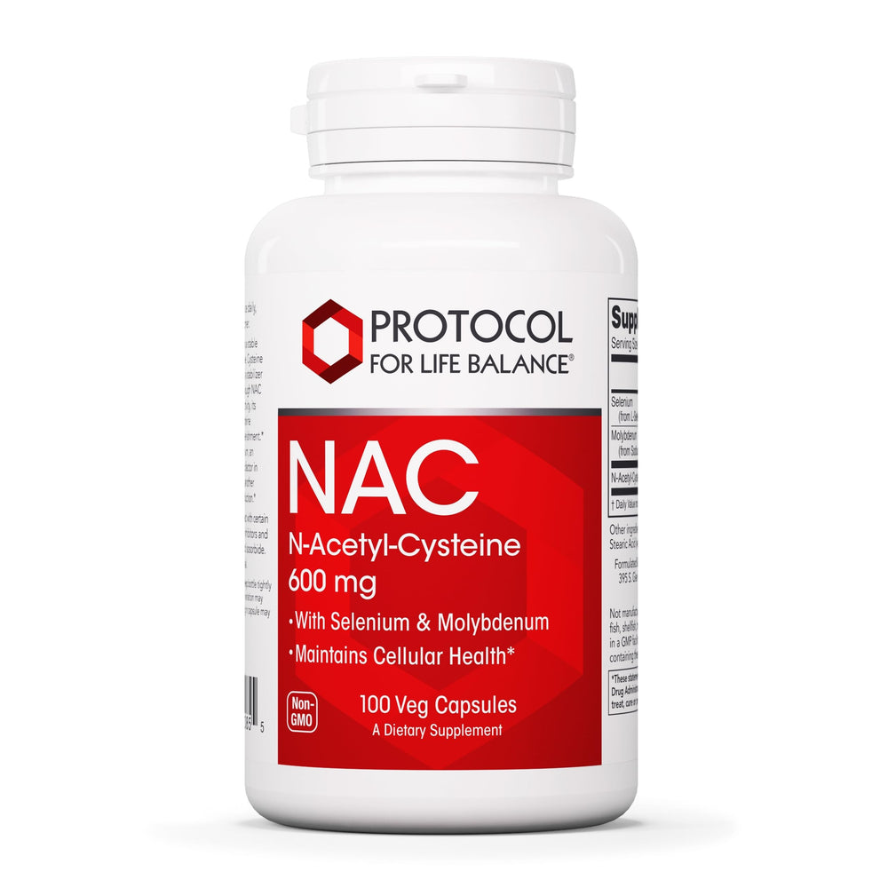 Protocol NAC bottle of 100 vegan capsules
