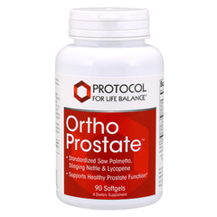 Protocol Ortho Prostate bottle on white background