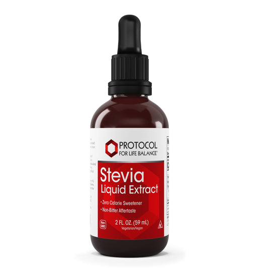 Protocol Stevia Liquid Extract bottle – front view