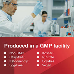 A-Rated GMP Manufacturer text on Protocol Stevia label