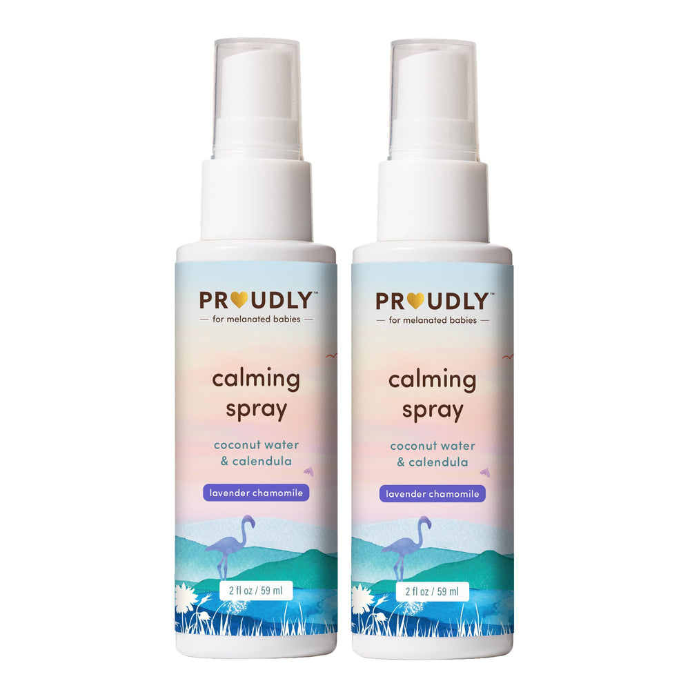 Proudly Calming Spray bottle for baby room and linens, 2 oz