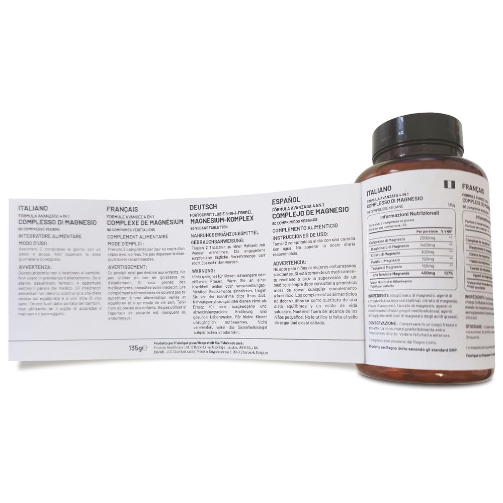 Prowise Magnesium Glycinate Complex packaging front